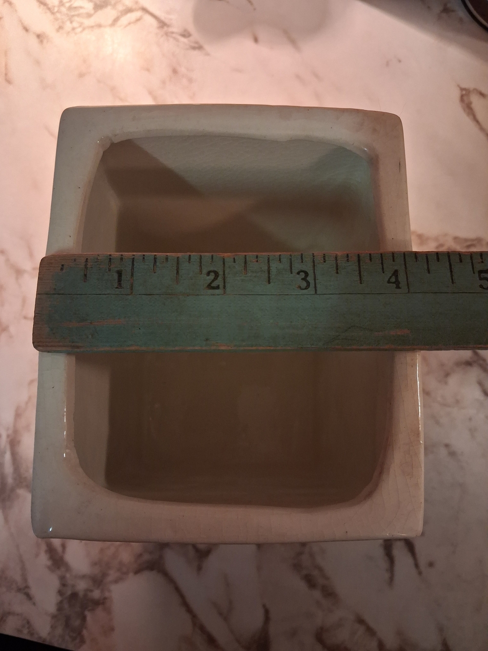 Vintage Tea House Canister - 1977 - NO LID! - Picture 8 of 9